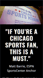 Mobile Screenshot of chicagosportsmuseum.com